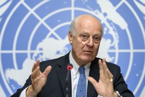 مبعوث الأمم المتحدة يزور سورية اليوم