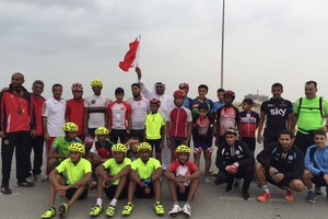 ضمن منافسات المرحلة السادسة لدوري الدراجات