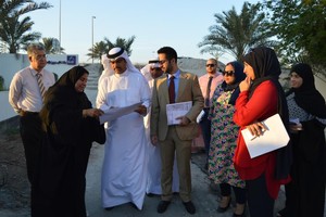 الخياط والدوسري يتابعان احتياجات مناطق عراد من الطرق والصرف الصحي