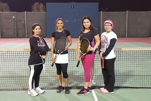 بطولة البحرين المفتوحة للتنس للسيدات تدخل أدوارها النهائية