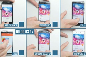 بالفيديو... 'iPhone 7' هو الأسرع آداء بين إصدارات هواتف 2016 المميزة