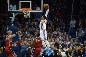 بالفيديو... 'تريبل دابل' خامس على التوالي لوستبروك في الـ'NBA'