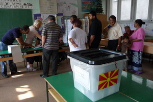 انتهاء التصويت في الانتخابات البرلمانية المبكرة في مقدونيا