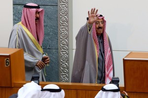 بالصور... رئيس الوزراء الكويتي يؤكد على ضرورة دفع عجلة التعاون العربي