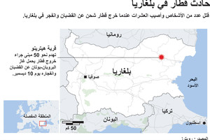 انفوجرافيك... حادث قطار في بلغاريا