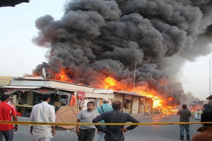 مقتل وإصابة 30 شخصا بانفجار سيارتين مفخختين في الفلوجة