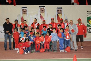 براعم التنس يحتفلون بالعيد الوطني المجيد وعيد الجلوس