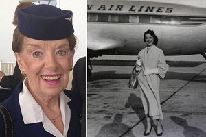 بالصور... تعرف على أقدم مضيفة طيران في العالم