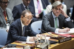 بان كي مون: بعد ما يقرب من سبعة عقود... لا يزال العالم ينتظر ولادة الدولة الفلسطينية