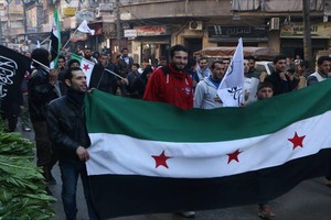 مظاهرات في لندن تدعو للسلام في سورية