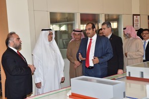 نائب الرئيس التنفيذي للمغذيات الزراعية في سابك يطلّع على سير العمل في 'جيبك'