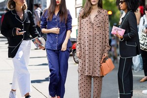 بالصور: ارتداء البيجاما لم تعد حصرا على وقت النوم!