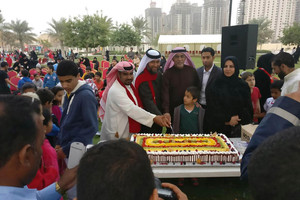 بالصور... 'جمعية الكوثر' تشارك المجلس البلدي بالإحتفال بالاعياد الوطنية