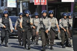 نشر 155 ألف شرطي وعسكري في اندونيسيا بمناسبة أعياد الميلاد