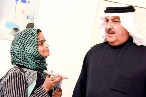 راشد آل خليفة: حين يصل الأمر إلى الفنان البحريني فأنا مجنونُ دعْم له