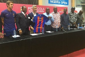 ناشئو نيجيريا يحلمون بنجومية كروية من خلال أكاديمية برشلونة