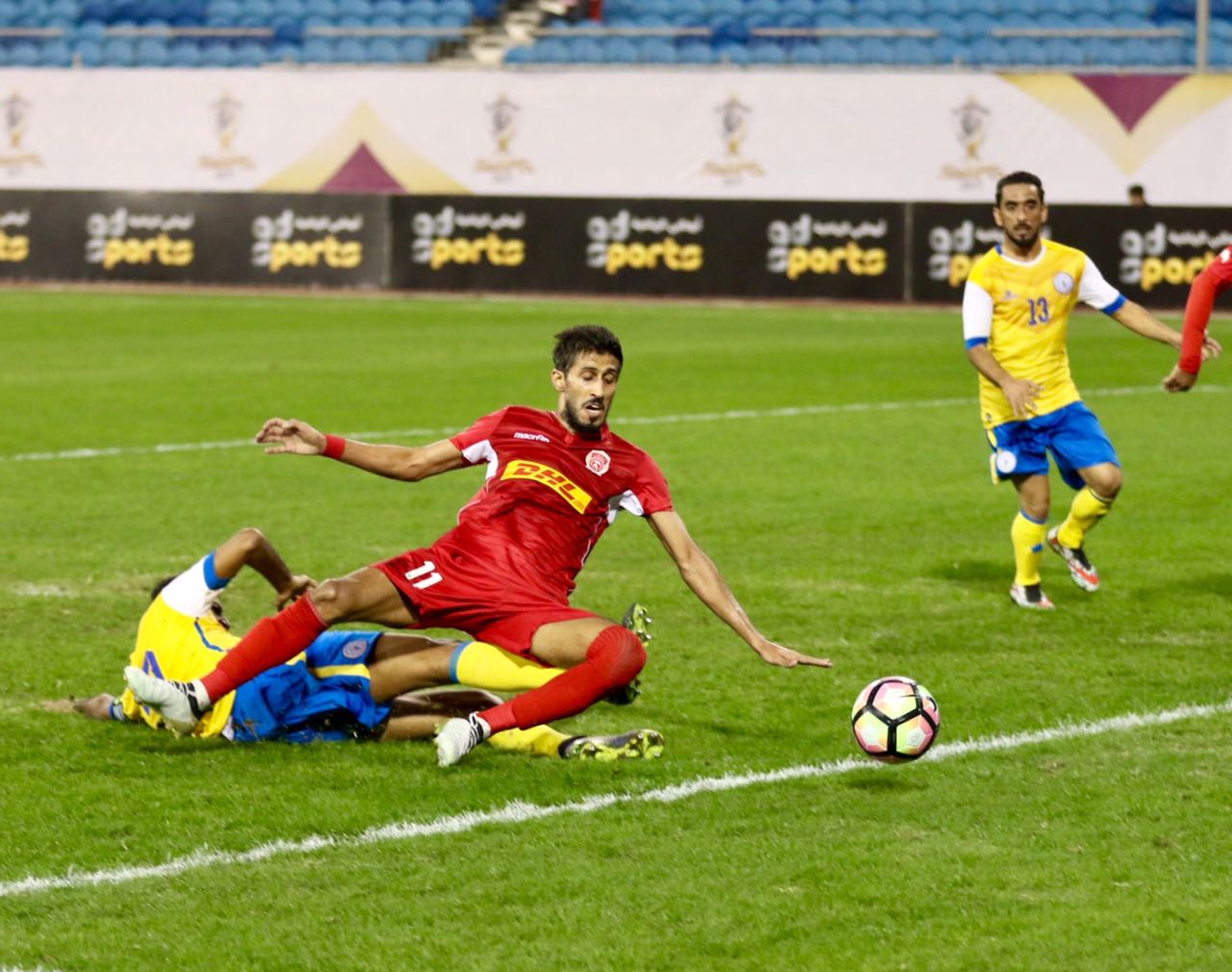 المحرق يعبر قلالي بسهولة في كأس الملك