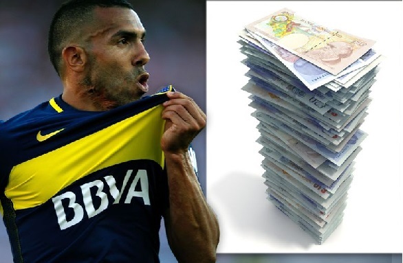 تيفيز سيتقاضى جنيهاً إسترلينياً كل ثانية في الدوري الصيني