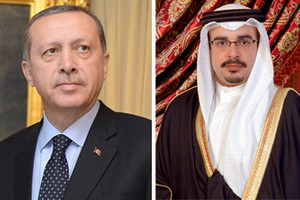 ولي العهد يتلقى برقية شكر من الرئيس التركي        