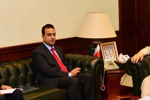 حميدان يبحث مع النائب العرادي تأسيس جمعية الفروسية لعلاج ذوي الإعاقة  