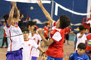 بالصور... اتحاد الطائرة ينظم مهرجان الصغار الثاني