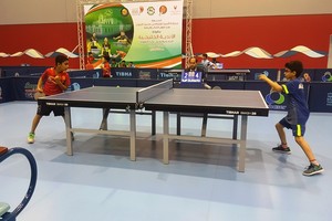 الاثنين ختام بطولة العيد الوطني لكرة الطاولة