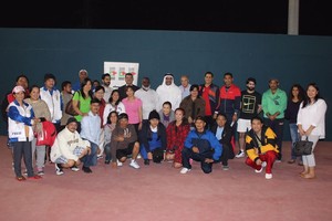 اتحاد التنس يكرم أقدم العاملين عنده (كوتا عبدالكلام)