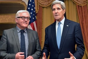 شتاينماير يدعم دعوة كيري لحل الدولتين