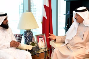 حميدان يبحث مع النائب البلوشي تقديم أفضل الخدمات العمالية والتنموية 