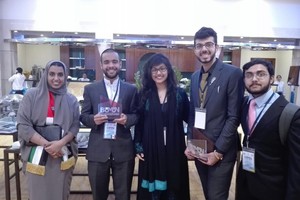 'البوليتكنك' تحصد جائزة التميز الدبلوماسي في 'نموذج جلسات الأمم المتحدة'