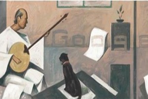 غوغل يحتفل بذكرى ميلاد الفنان المصري حسين بيكار