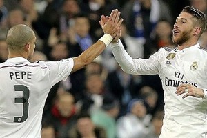 راموس وبيبي يغيبان عن المران الأخير لريال مدريد قبل موقعة اشبيلية