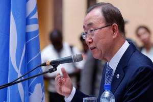 بان كي مون يقدم شكوى ضد مجلة قالت إنه تلقى رشوة