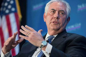 وزير الخارجية الاميركي المعين يقطع كل روابطه بمجموعة اكسون موبيل النفطية