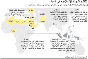 انفوجرافيك... ماذا تعرف عن 'داعش' في آسيا؟
