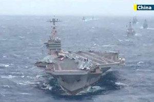 تايوان تدفع بطائرات وسفن حربية مع دخول حاملة طائرات صينية مضيق تايوان