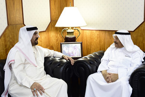 رئيس مجلس الشورى يستقبل مدير المعهد الجعفري