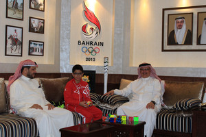 عسكر يستقبل لاعب 'مكعب روبك' الهاجري