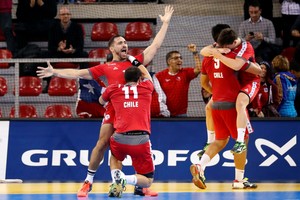 بالفيديو... منتخب تشيلي يفوز على بيلاروسيا في مونديال اليد