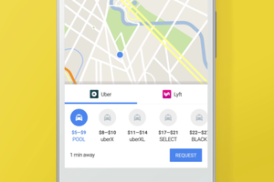 'غوغل' تتيح حجز سيارات 'أوبر' وغيرها من تطبيق خرائطها مباشرة