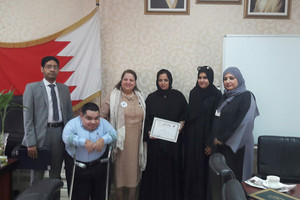 فعالية توعوية لدوي الإعاقة بثانوية جدحفص للبنات