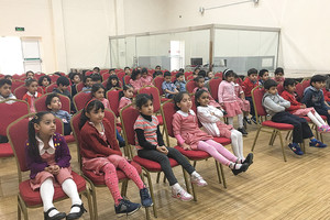 «كيف أحمي نفسي»... محاضرة لأطفال الرياض في مركز المنامة الاجتماعي