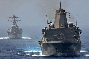 تدريبات بحرية مشتركة بين كوريا الجنوبية وأميركا واليابان للتعامل مع الصواريخ الكورية الشمالية