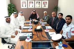 الحاج يستقبل رئيس نادي المالكية ويطلع على مخرجات أكاديمية كرة القدم