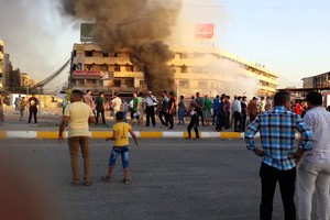 إصابة شخصين بانفجار عبوة ناسفة جنوب شرقي بغداد