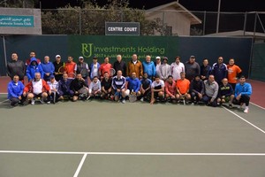 انطلاقة قوية لبطولة مجموعة جناحي الاستثمارية القابضة بنادي البحرين للتنس
