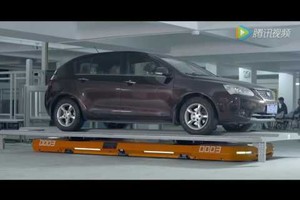 بالفيديو... روبوتات لركن السيارات في الصين
