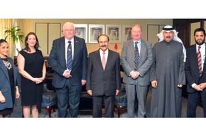 الوزير ميرزا يرحب بالتعاون مع الشركات البريطانية المتخصصة في المياه