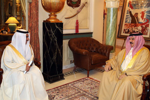 العاهل يتسلم رسالة من خادم الحرمين تتضمن الدعوة لحضور افتتاح 'مهرجان التراث'