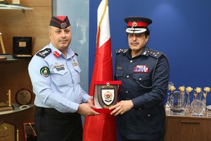 وفد أكاديمية الشرطة الملكية الأردنية يزور رئاسة الأمن العام والأكاديمية الملكية للشرطة